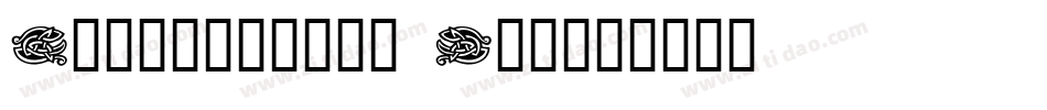 Charterwell No2字体转换